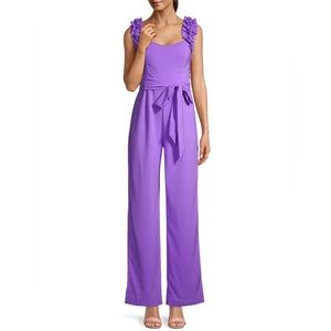 Lilly Pulitzer Mystical Purple Zima Jumpsuit Romper size 2